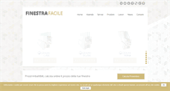 Desktop Screenshot of finestrafacile.com